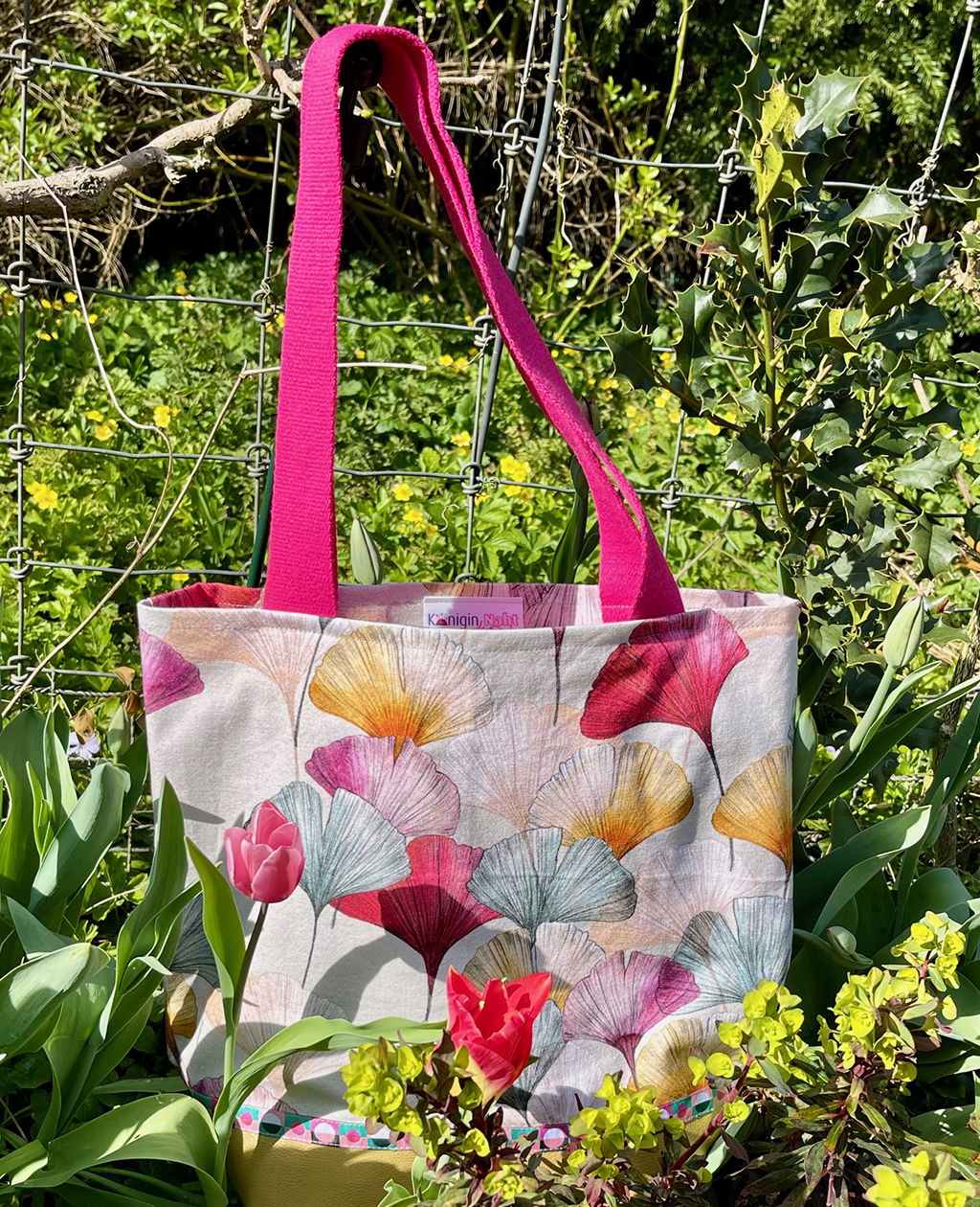 handgemachte Shopper-Tasche Swiss Made aus Möbelstoff